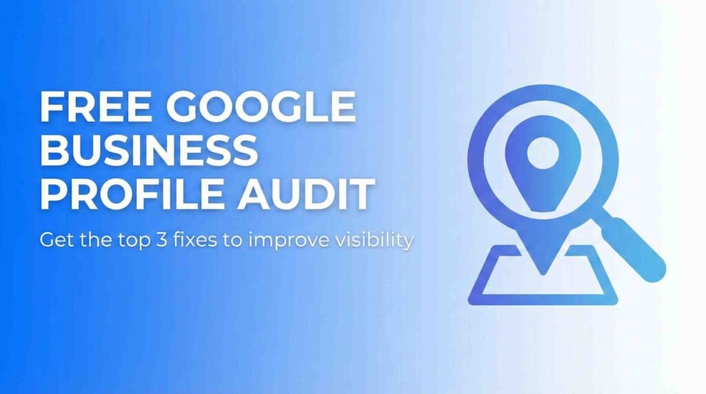 Free Google Business Profile audit form